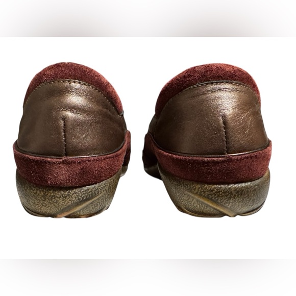 NAOT Women’s Matai Swirl Brown and Bronze Leather Mary Jane’s - EU 39 - Picture 5 of 6